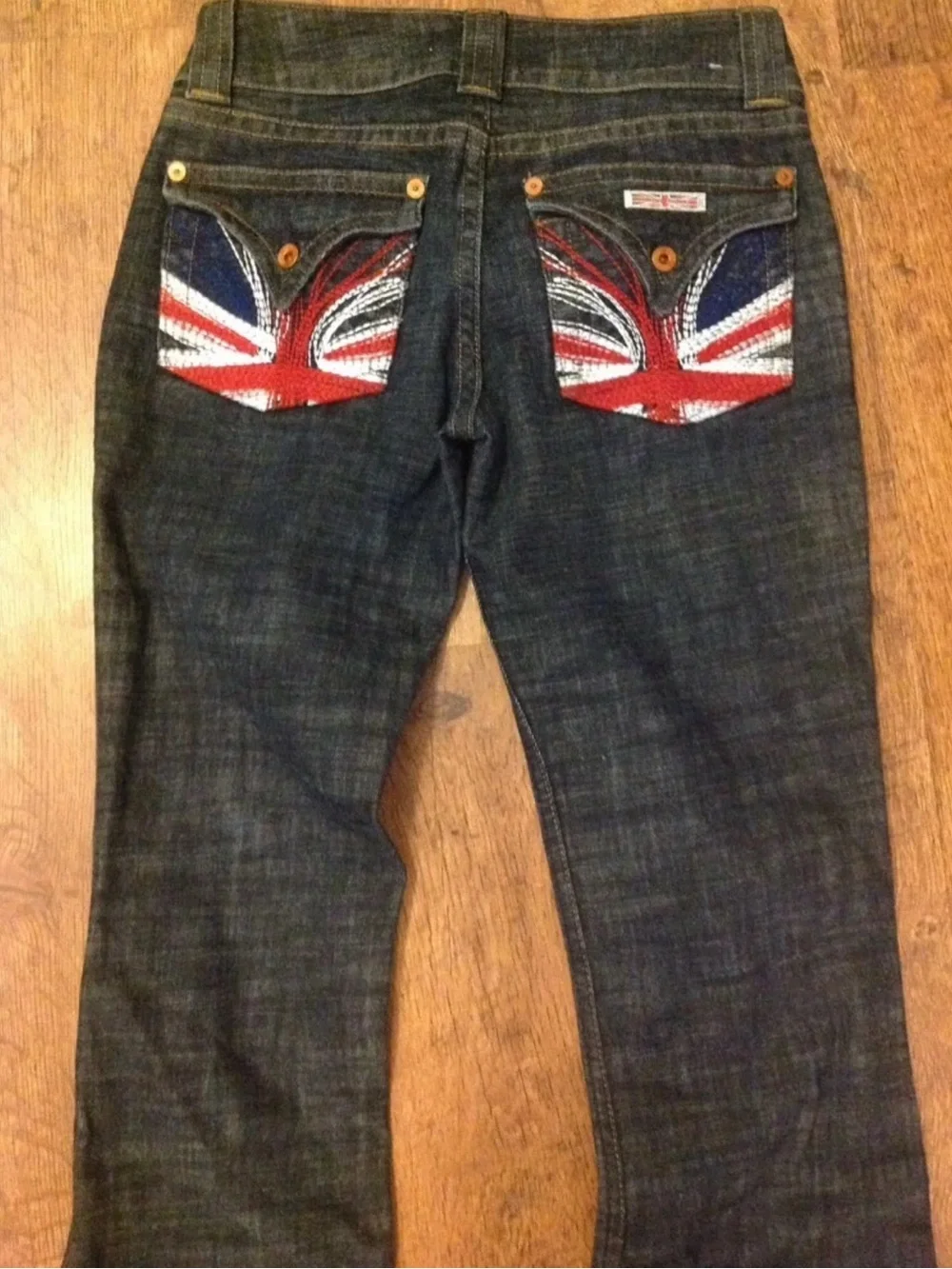 Hud Son Hudson flare womens denim jeans size 29x35 #11 made in USA - Picture 3 of 10